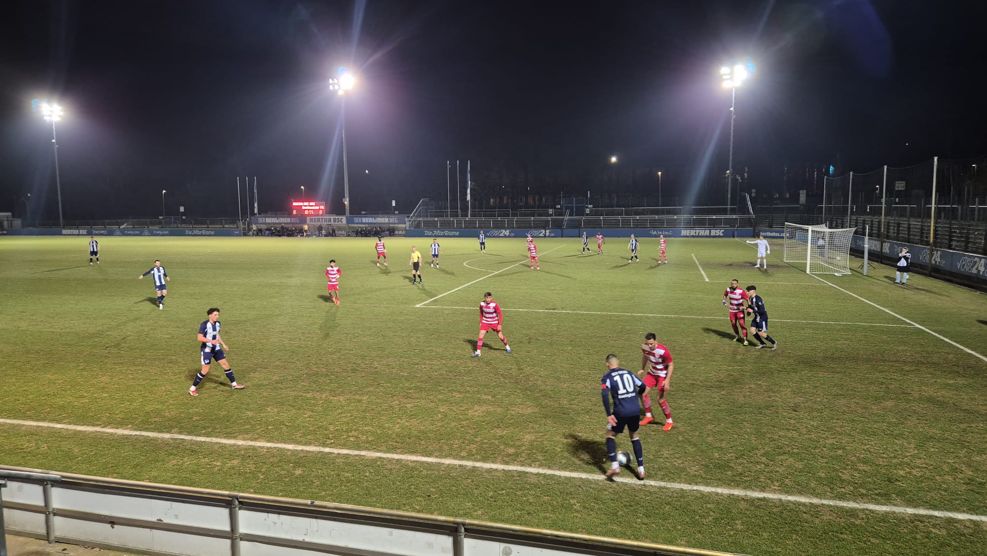 Hertha BSC II im Flutlicht